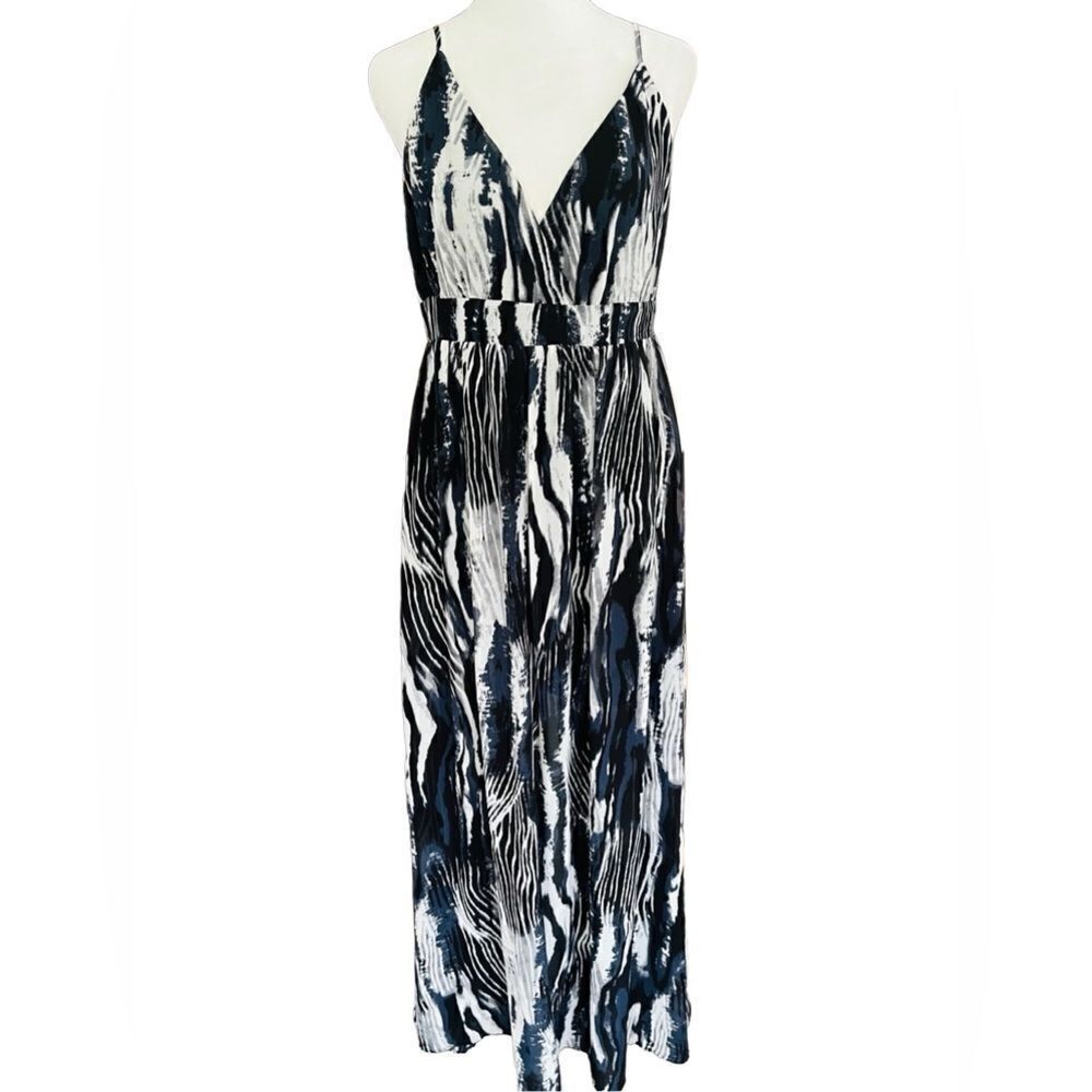 Fashion Nova Mina Maxi Dress - Black/combo, size L - Picture 8 of 14